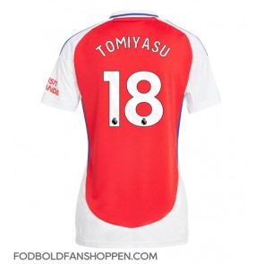 Arsenal Takehiro Tomiyasu #18 Hjemmebanetrøje Dame 2024-25 Kortærmet